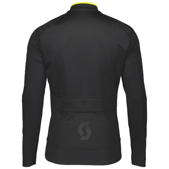 Куртка SCOTT RC утепленная Reversible WB (black/sulphur yellow)
