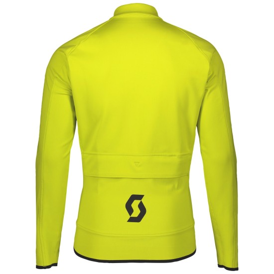 Куртка SCOTT RC утепленная Reversible WB (black/sulphur yellow)