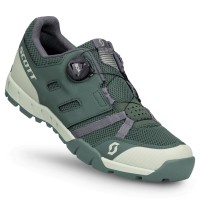 Велообувь контактная SCOTT Sport Crus-r Boa (dark green/light green)