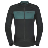 Куртка SCOTT RC утепленная Reversible WB (black/aruba green)