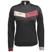 Джемпер жен. SCOTT RC утепленный д/рук (black/ochre red)
