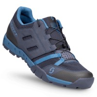 Велообувь контактная SCOTT Sport Crus-r Lace (dark blue/light blue)