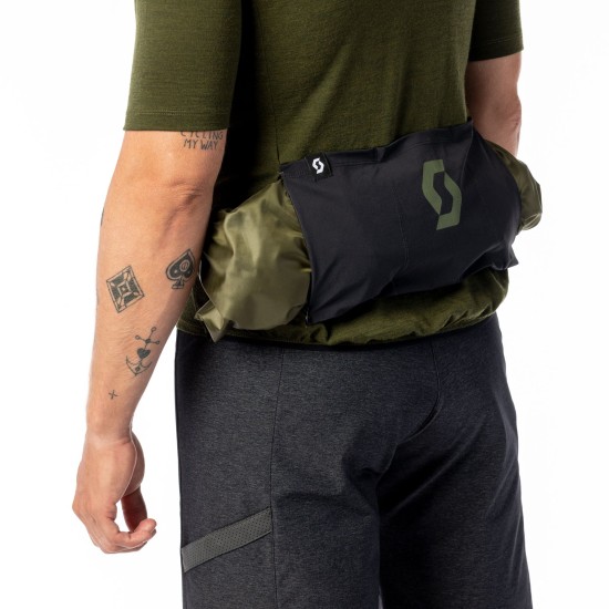 Джемпер (веломайка) SCOTT Gravel Merino к/рук metal blue/dark blue)