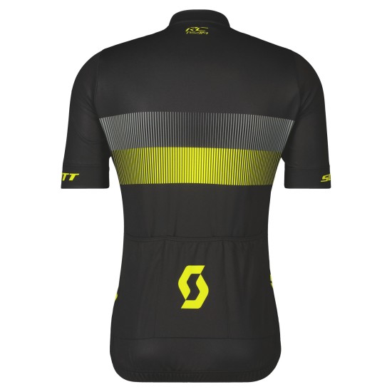 Джемпер (веломайка) SCOTT RC Team 10 к/рук (black/sulphur yellow)