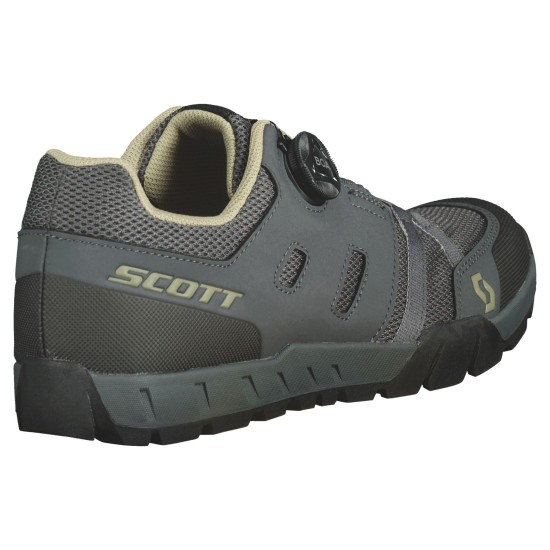 Велообувь SCOTT Sport Crus-r Flat Boa (dark grey/beige)