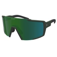 Очки SCOTT Shield (kaki green/green chrome)