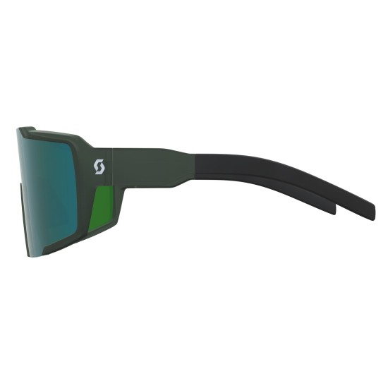 Очки SCOTT Shield (kaki green/green chrome)