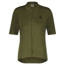 Джемпер (веломайка) SCOTT Gravel Merino к/рук (fir green/black) Джемпер (веломайка) SCOTT Gravel Merino к/рук (fir green/black)