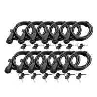 Замок Syncros SL-04 10x1800mm 12-ШТ essentials (black)