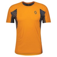 Футболка беговая SCOTT Trail Run кор./рук (copper orange/midnight blue)