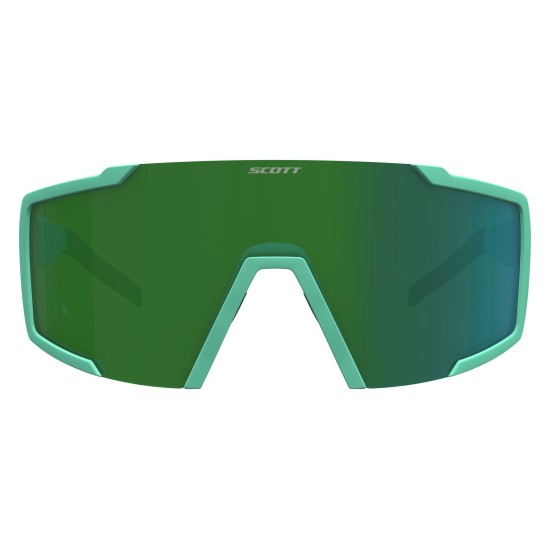 Очки SCOTT Shield (soft teal green/green chrome)