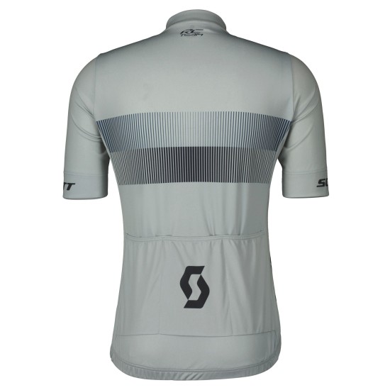 Джемпер (веломайка) SCOTT RC Team 10 к/рук (light grey/dark blue)
