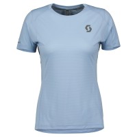 Женская беговая футболка SCOTT Trail Run кор./рук (glace blue)