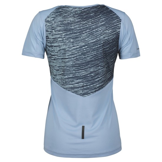 Женская беговая футболка SCOTT Trail Run кор./рук (glace blue)