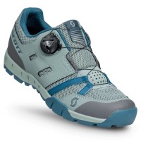 Велообувь женская контактная SCOTT Sport Crus-r Boa (dark green/light green)