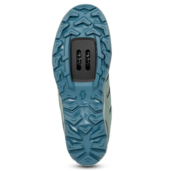 Велообувь женская контактная SCOTT Sport Crus-r Boa (dark green/light green)