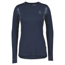 Женская беговая футболка SCOTT Trail Run длин./рук (midnight blue/glace blue) Женская беговая футболка SCOTT Trail Run длин./рук (midnight blue/glace blue)
