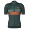 Джемпер (веломайка) SCOTT RC Team 10 к/рук (aruba green/braze orange)