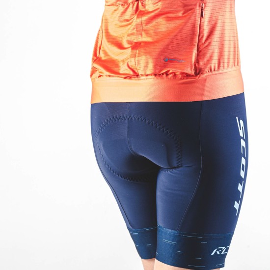 Женский джемпер SCOTT RC Pro к/рук (flame red/glace blue)