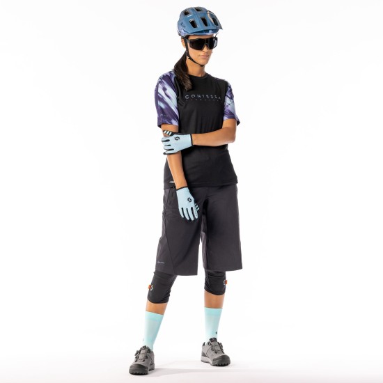 Перчатки SCOTT Traction Cont.sign. д/пал (topaz green/black)