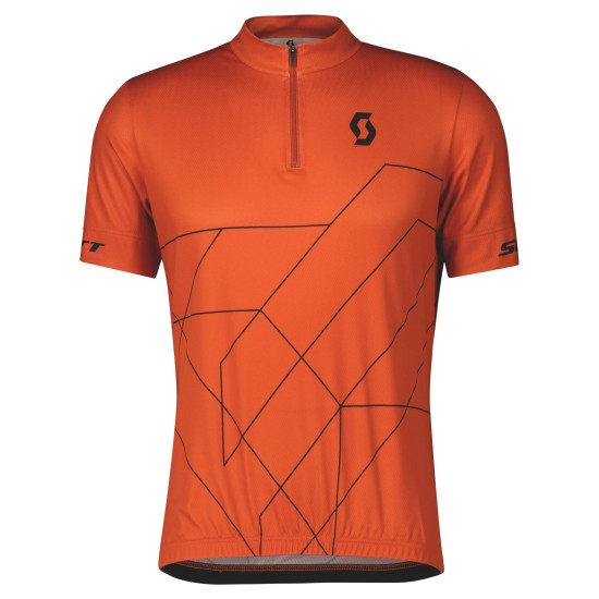 Джемпер (веломайка) SCOTT RC Team 20 к/рук (braze orange/black)