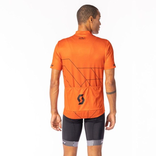 Джемпер (веломайка) SCOTT RC Team 20 к/рук (braze orange/black)