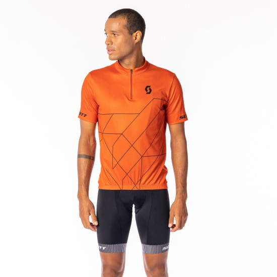 Джемпер (веломайка) SCOTT RC Team 20 к/рук (braze orange/black)