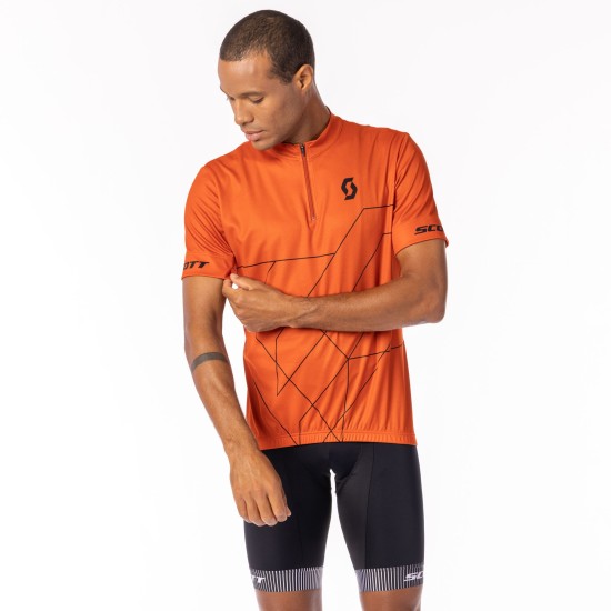 Джемпер (веломайка) SCOTT RC Team 20 к/рук (braze orange/black)