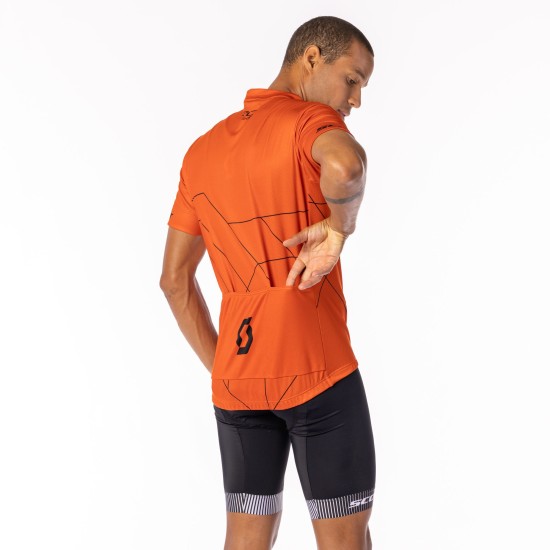 Джемпер (веломайка) SCOTT RC Team 20 к/рук (braze orange/black)