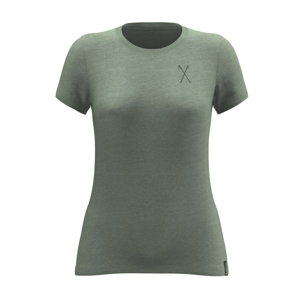 Женская футболка SCOTT 20 Graphic slub к/рук (pistachio green)