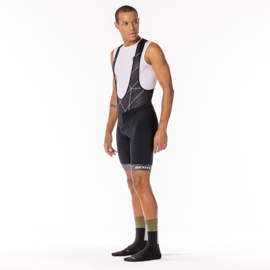 Шорты с лямк. SCOTT RC Team ++ (black/white)