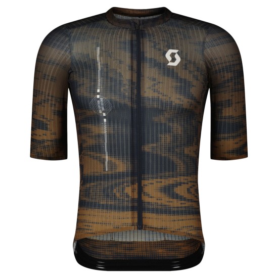 Джемпер (веломайка) SCOTT RC Ultd. SL к/рук (bread brown/dark blue)