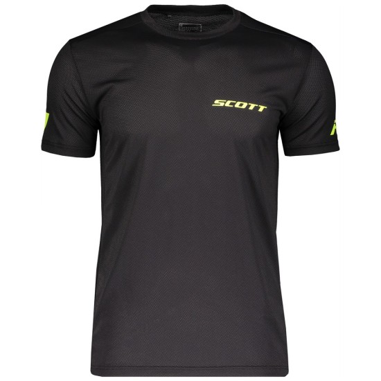 Футболка беговая SCOTT Promo Run кор./рук (black/yellow)