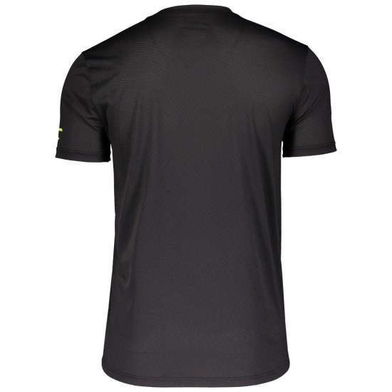 Футболка беговая SCOTT Promo Run кор./рук (black/yellow)