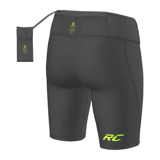 Шорты облегающие SCOTT Tight RC Run (black/yellow)