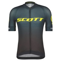 Джемпер SCOTT RC Pro кор.рук. WC Edt. (black/sulphur yellow)