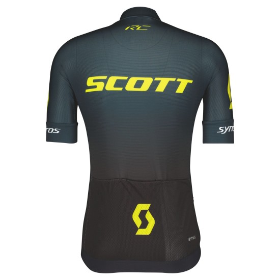 Джемпер SCOTT RC Pro кор.рук. WC Edt. (black/sulphur yellow)