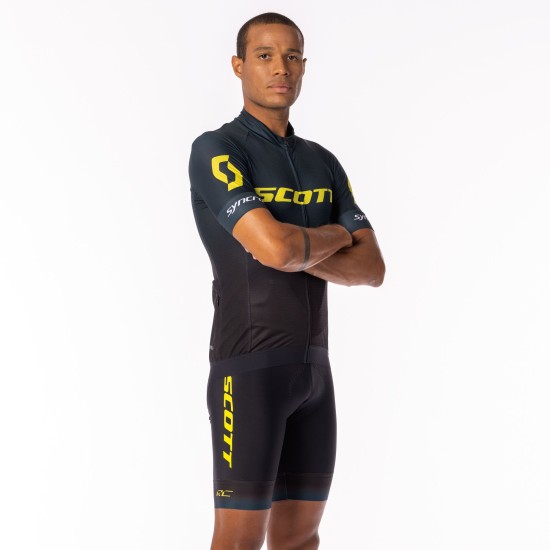 Джемпер SCOTT RC Pro кор.рук. WC Edt. (black/sulphur yellow)