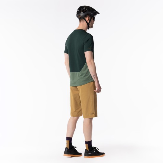 Джемпер SCOTT Trail Flow DRI к/рук (lush green/haze green)