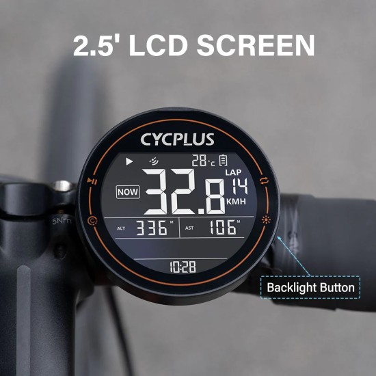 Велокомпьютер Cycplus M2 GPS