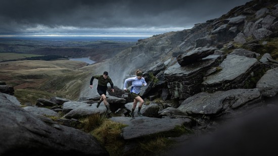 Кроссовки женские SCOTT Supertrac Amphib (dark blue/rose beige)