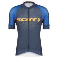 Джемпер SCOTT RC Pro кор.рук. (midnight blue/copper orange)