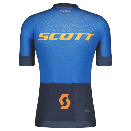 Джемпер SCOTT RC Pro кор.рук. (midnight blue/copper orange)