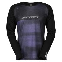 Джемпер (джерси) SCOTT Trail Tuned длин.рукав (black/swish purple)