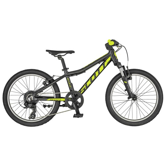 Велосипед SCOTT Scale 20 black/yellow (2019)