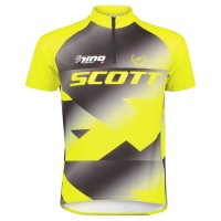 Джемпер SCOTT JR RC Pro к/рук (black/sulphur yellow)