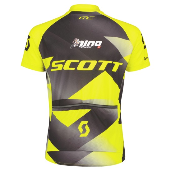 Джемпер SCOTT JR RC Pro к/рук (black/sulphur yellow)