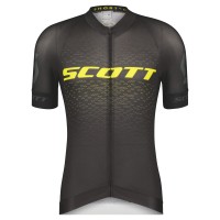 Джемпер SCOTT RC Pro кор.рук. (black/sulphur yellow)