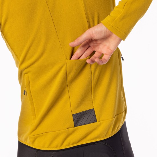 Джемпер (веломайка) SCOTT Gravel Warm Merino дл/рук (winter green)