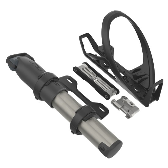 Флягодержатель Syncros интегрированный IS Cache cage 2.0 HV (black)